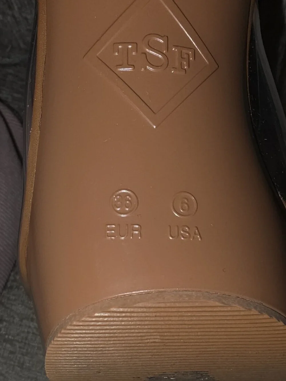 The Shoe Fairy sleek tan
